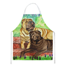 Load image into Gallery viewer, Shar Pei Patio Peis Apron – Artist-Designed Kitchen, BBQ &amp; Craft Apron