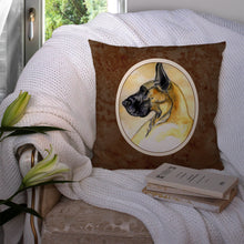 Load image into Gallery viewer, Fawn Great Dane Throw Pillow - 14x14 Decorative Pillow – Art for Your Home &amp; Patio 7071PW1414