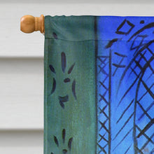 Load image into Gallery viewer, Lady with her  Pug Flag Canvas House Size