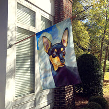 Load image into Gallery viewer, Min Pin Flag Canvas House Size