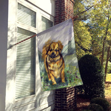 Load image into Gallery viewer, Tibetan Spaniel Flag Canvas House Size