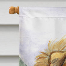 Load image into Gallery viewer, Tibetan Spaniel Flag Canvas House Size