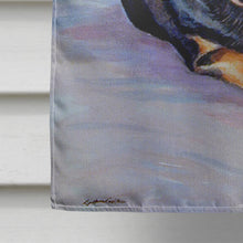 Load image into Gallery viewer, Black and Cream Dachshund Flag Canvas House Size