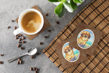 Load image into Gallery viewer, Tibetan Spaniel Foam Coaster  7078FC