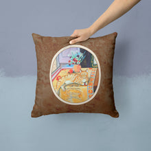 Load image into Gallery viewer, Cat Throw Pillow - 14x14 Decorative Pillow – Art for Your Home &amp; Patio 7079PW1414
