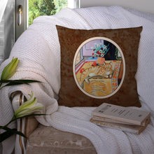 Load image into Gallery viewer, Cat Throw Pillow - 14x14 Decorative Pillow – Art for Your Home &amp; Patio 7079PW1414