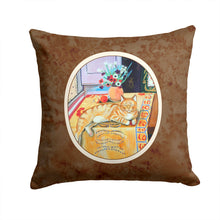 Load image into Gallery viewer, Cat Throw Pillow - 14x14 Decorative Pillow – Art for Your Home &amp; Patio 7079PW1414