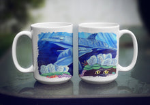 Load image into Gallery viewer, Dolphin under the sea Dishwasher Safe Microwavable Ceramic Coffee Mug 15 ounce 7080CM15