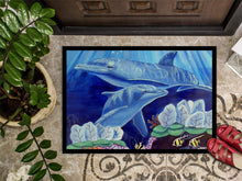Load image into Gallery viewer, Dolphin under the sea Doormat Doormat - Large 24x36 – Indoor/Outdoor Floor Mat