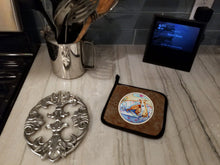 Load image into Gallery viewer, Whippet Waiting on you Pot Holders - Set of 2 Decorative Kitchen Helpers | Made in the USA 7081PTHD