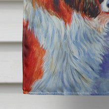 Load image into Gallery viewer, Saint Bernard Flag Canvas House Size