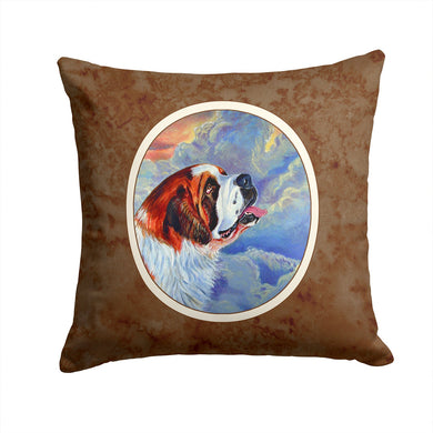 Saint Bernard Loyalty Throw Pillow - 14x14 Decorative Pillow – Art for Your Home & Patio 7085PW1414