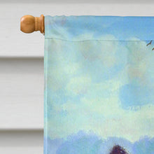 Load image into Gallery viewer, Two Sable Shelties Flag Canvas House Size