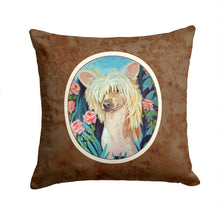 Load image into Gallery viewer, Chinese Crested Throw Pillow - 14x14 Decorative Pillow – Art for Your Home &amp; Patio 7087PW1414