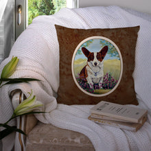 Load image into Gallery viewer, Cardigan Corgi Throw Pillow - 14x14 Decorative Pillow – Art for Your Home &amp; Patio 7088PW1414