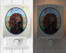 Load image into Gallery viewer, Irish Water Spaniel Ceramic Night Light 7089CNL