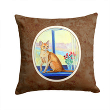 Load image into Gallery viewer, Cat Throw Pillow - 14x14 Decorative Pillow – Art for Your Home &amp; Patio 7091PW1414