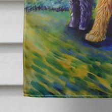 Load image into Gallery viewer, Briard Training Day for the puppy Flag Canvas House Size