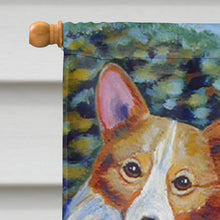 Load image into Gallery viewer, Corgi Flag Canvas House Size