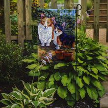 Load image into Gallery viewer, Corgi Garden Flag – Decorative Outdoor Yard Flag