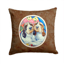 Load image into Gallery viewer, Petit Basset Griffon Vendeen Throw Pillow - 14x14 Decorative Pillow – Art for Your Home &amp; Patio 7095PW1414