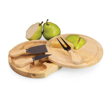 Load image into Gallery viewer, Brie Cheese Cutting Board &amp; Tools Set