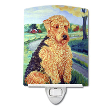 Load image into Gallery viewer, Airedale Terrier Ceramic Night Light 7096CNL
