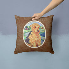 Load image into Gallery viewer, Airedale Terrier Throw Pillow - 14x14 Decorative Pillow – Art for Your Home &amp; Patio 7096PW1414