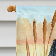 Load image into Gallery viewer, Curly Coated Retriever Flag Canvas House Size