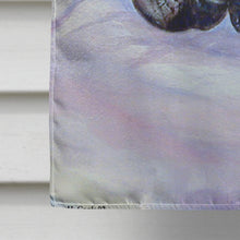 Load image into Gallery viewer, Fawn Natural Great Dane and Puppy Flag Canvas House Size