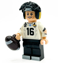 Load image into Gallery viewer, #16 QB Jax Football Player Minifig made using LEGO parts - B3 Customs