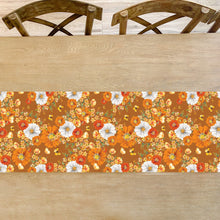 Load image into Gallery viewer, Retro Fall Floral Table Runner