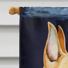 Load image into Gallery viewer, Fawn Great Dane in the Moonlight Flag Canvas House Size