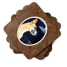 Load image into Gallery viewer, Fawn Great Dane Moonlight Stroll Foam Coaster  7100FC