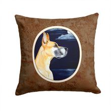 Load image into Gallery viewer, Fawn Great Dane Moonlight Stroll Throw Pillow - 14x14 Decorative Pillow – Art for Your Home &amp; Patio 7100PW1414