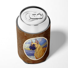 Load image into Gallery viewer, Fawn Great Dane at the beach Can or Bottle Hugger 7101CC