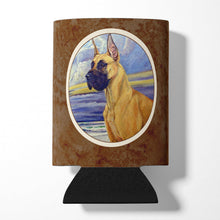 Load image into Gallery viewer, Fawn Great Dane at the beach Can or Bottle Hugger 7101CC