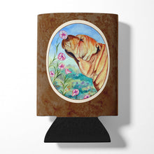 Load image into Gallery viewer, Shar Pei Smell the flowers Can or Bottle Hugger 7105CC