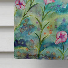 Load image into Gallery viewer, Shar Pei smell the flowers Flag Canvas House Size