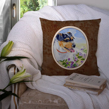 Load image into Gallery viewer, Jack Russell Terrier Throw Pillow - 14x14 Decorative Pillow – Art for Your Home &amp; Patio 7106PW1414