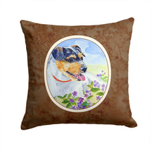 Load image into Gallery viewer, Jack Russell Terrier Throw Pillow - 14x14 Decorative Pillow – Art for Your Home &amp; Patio 7106PW1414