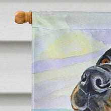 Load image into Gallery viewer, Rottweiler Flag Canvas House Size