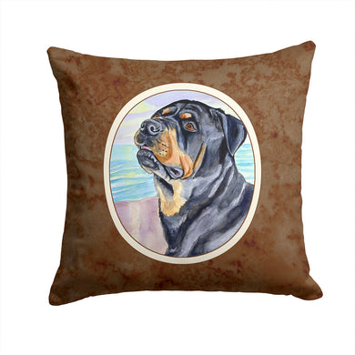 Rottweiler Throw Pillow - 14x14 Decorative Pillow – Art for Your Home & Patio 7107PW1414