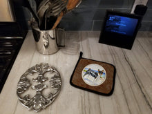 Load image into Gallery viewer, Basenji Pot Holders - Set of 2 Decorative Kitchen Helpers | Made in the USA 7109PTHD