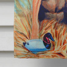 Load image into Gallery viewer, Chesapeake Bay Retriever Flag Canvas House Size