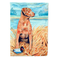 Load image into Gallery viewer, Chesapeake Bay Retriever Flag Canvas House Size