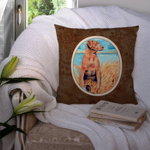 Load image into Gallery viewer, Chesapeake Bay Retriever Throw Pillow - 14x14 Decorative Pillow – Art for Your Home &amp; Patio 7112PW1414