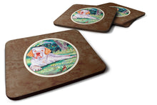 Load image into Gallery viewer, Clumber Spaniel Foam Coaster  7113FC