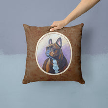 Load image into Gallery viewer, French Bulldog Throw Pillow - 14x14 Decorative Pillow – Art for Your Home &amp; Patio 7117PW1414