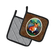 Load image into Gallery viewer, Corgi Pot Holders - Set of 2 Decorative Kitchen Helpers | Made in the USA 7118PTHD